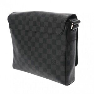 Louis Vuitton Graphite Black Bag Canvas District Gray Shoulder NM Damier